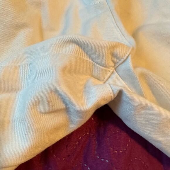 Vintage, high waisted, Ralph Lauren white pants, size 6P - 100% cotton - Picture 7 of 8